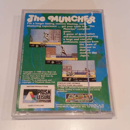 The Muncher (C64 Cassette) - Billede 2