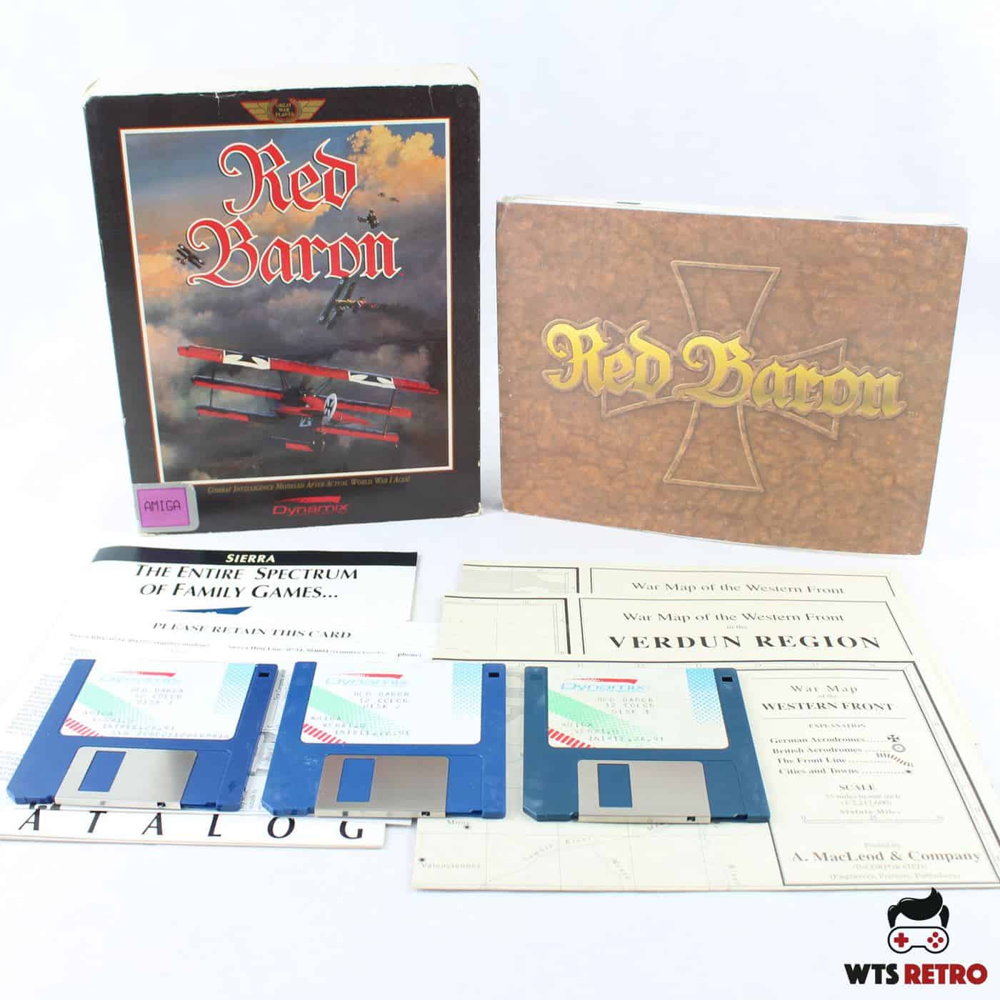 Red Baron (Amiga) Brugt Amiga spil