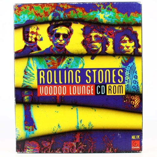 Rolling Stones Voodoo Lounge CD-ROM (PC/MAC Big Box, 1995)