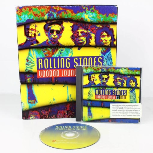 Rolling Stones Voodoo Lounge CD-ROM (PC/MAC Big Box, 1995) - Image 3