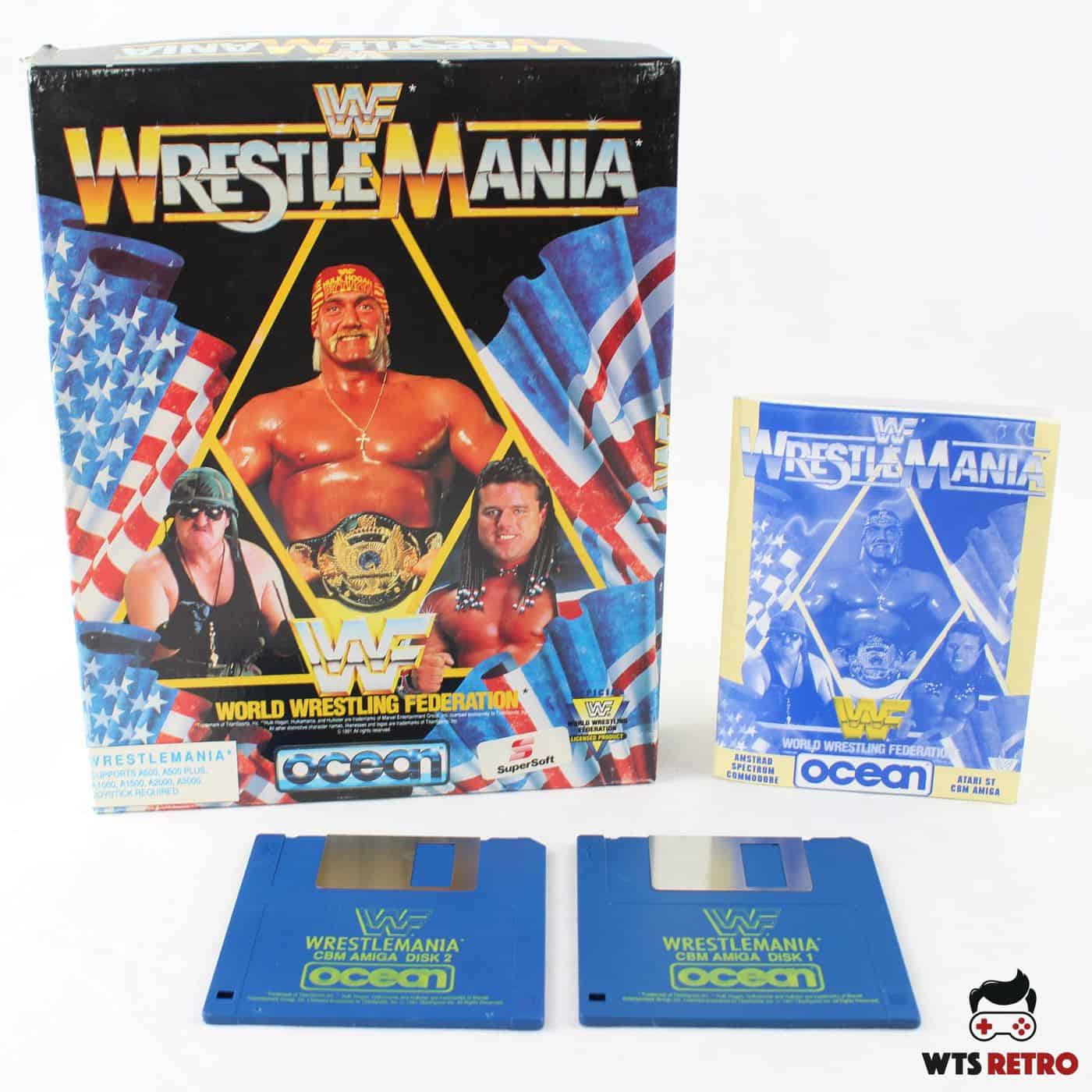 Jeu WWF Wrestle Mania Sur Commodore Amiga - Ocean Game - Occasion
