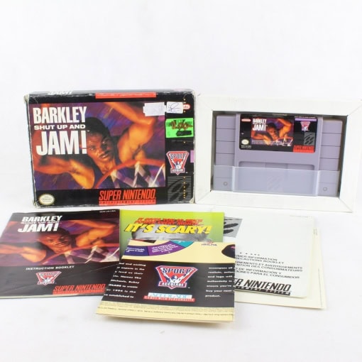 Barkley: Shut Up and Jam! (SNES - Boxed - USA) - Image 3