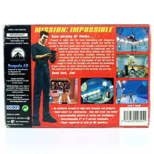 Mission: Impossible (Nintendo 64 - Boxed) - Image 2