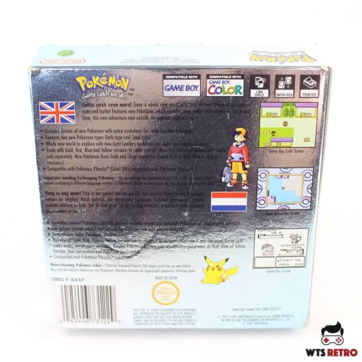 Pokémon Silver Version (Game Boy Color - Boxed - CIB)