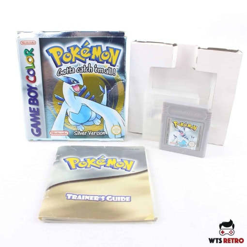 Pokémon Silver Version (Game Boy Color - Boxed - CIB)