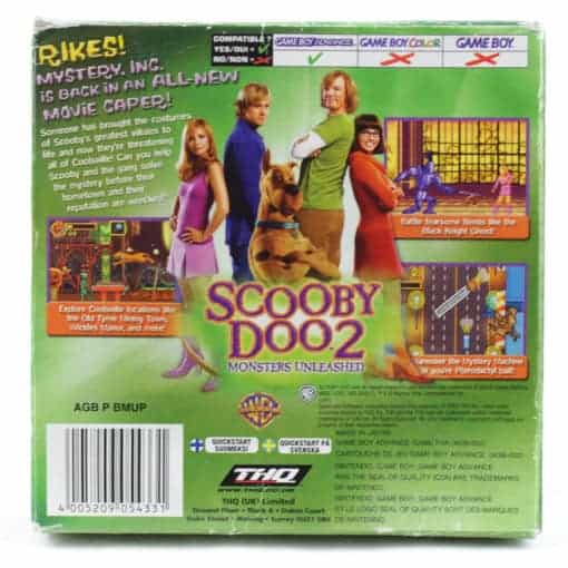 Scooby-Doo 2: Monsters Unleashed (Game Boy Advance - Boxed) - Image 2