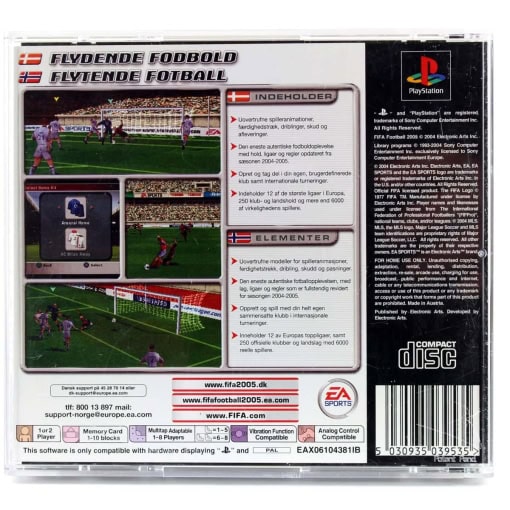 FIFA Football 2005 (PS1) - Image 2