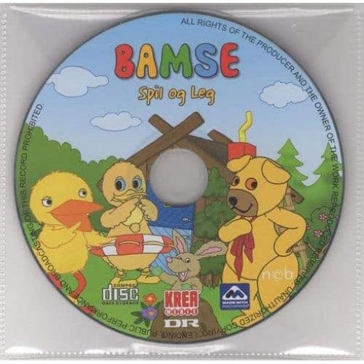 Bamse: Spil og Leg (Kun CD - PC)
