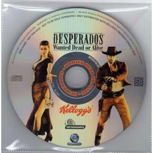 Desperados: Wanted Dead or Alive (PC - Løs CD - Kellogg's)