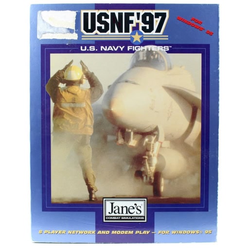 Jane's Combat Simulations: U.S. Navy Fighters '97 (PC Big Box)