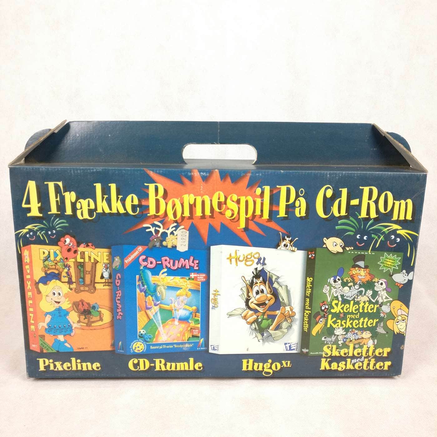Kilde fisk og skaldyr Knoglemarv 4 Frække Børnespil på CD-Rom (Pixeline, CD-Rumle, Hugo XL, Skeletter med Kasketter) Kilde fisk og skaldyr Knoglemarv 4 Frække Børnespil på CD-Rom (Pixeline, CD-Rumle, Hugo XL, Skeletter med Kasketter)