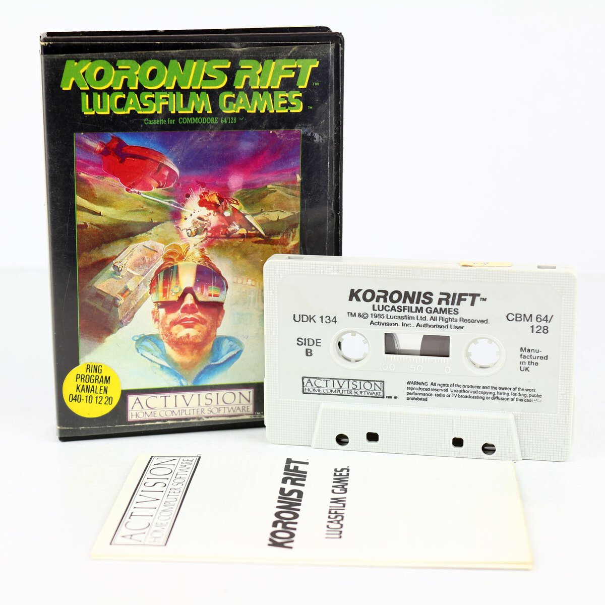 Koronis Rift (C64 Cassette) - WTS Retro - Køb spillet her