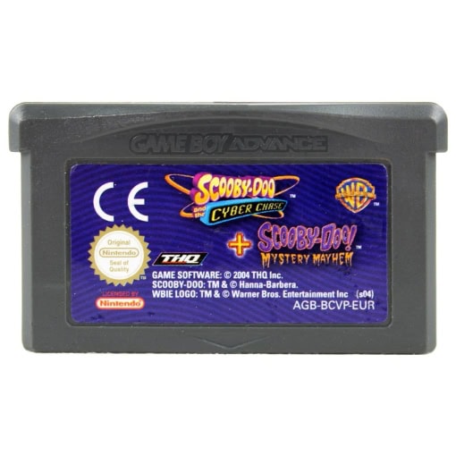 Scooby-Doo and the Cyber Chase + Scooby-Doo: Mystery Mayhem (Game Boy Advance)