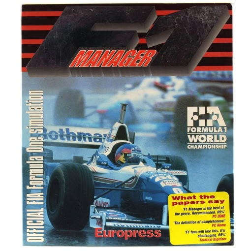 F1 Manager (PC Big Box)