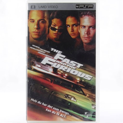 The Fast and the Furious (Sony PSP - UMD Video)