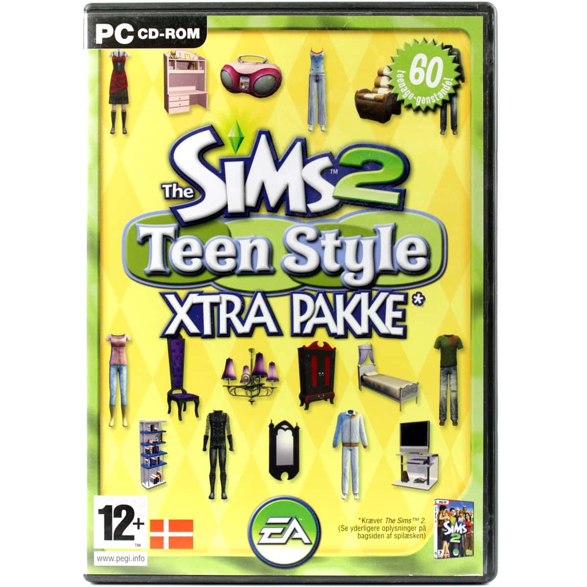 The Sims 2: Teen Style Xtra Pakke (PC)