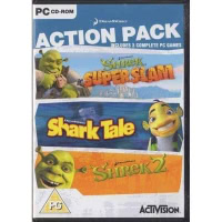 Action Pack - Shrek: Super Slam, Shark Tale, Shrek 2 (PC)