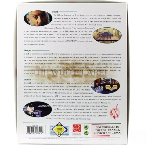 KGB / Conspiracy (PC Big Box – White Label) - Image 2