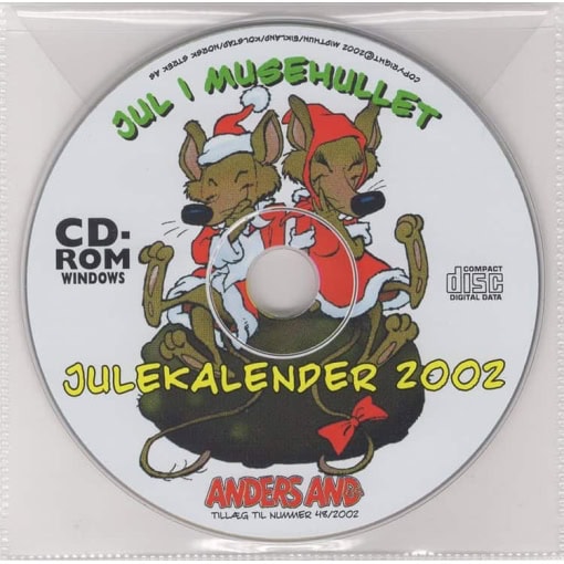 Jul i musehullet - Julekalender 2002 (PC - CD)