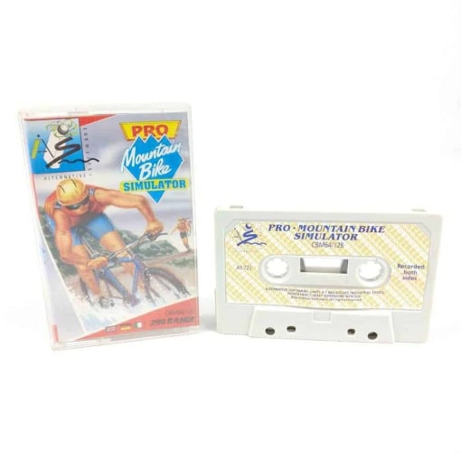 Pro Mountain Bike Simulator (Commodore 64 Cassette)