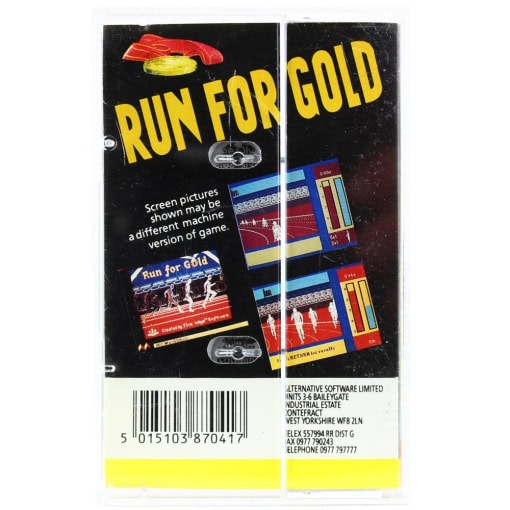 Run for Gold (C64 Cassette) - Image 2