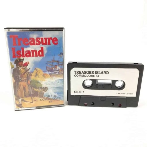 Treasure Island (Commodore 64 Cassette)