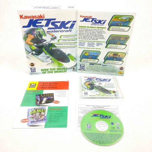 Kawasaki Jet Ski Watercraft (PC Big Box, 2000, Monkey Byte)