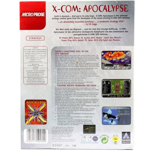 X-COM: Apocalypse (PC Big Box) - Image 2