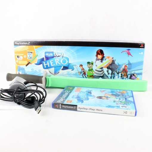 Sværd og kamera til EyeToy Play: Hero (PS2)