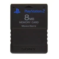 Sony 8MB Memory Card til Playstation 2 - Sort