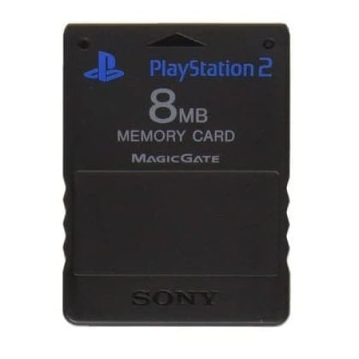 Sony 8MB Memory Card til Playstation 2 - Sort