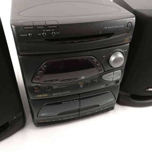 Philips FW 335 Stereoanlæg (Kassettebånd/CD)