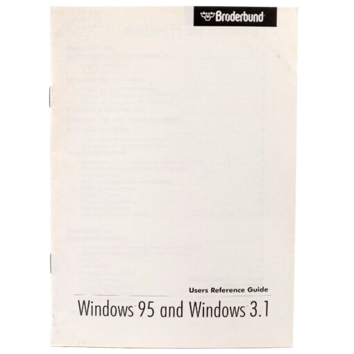 Broderbund User Reference Guide (PC)