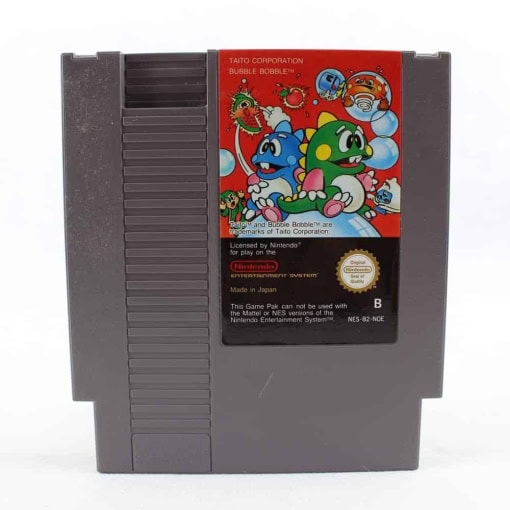 Bubble Bobble (Nintendo NES, PAL-B)