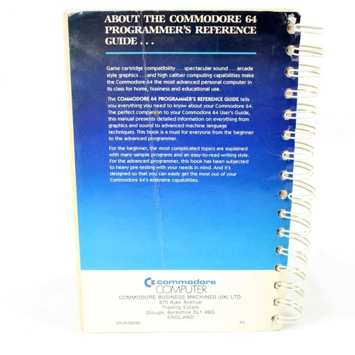 Commodore 64 Programmer's Reference Guide - Image 2