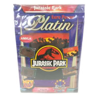Jurassic Park (Euro Power Pack, Amiga, Sealed)