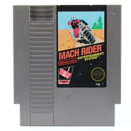 Mach Rider (Nintendo NES, PAL-B, Blackbox)