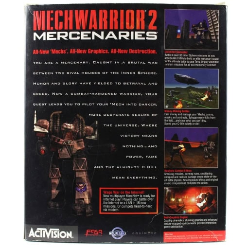 MechWarrior 2: Mecenaries (PC Big Box) - Image 2
