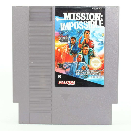 Mission: Impossible (Nintendo NES, PAL-B, SCN)