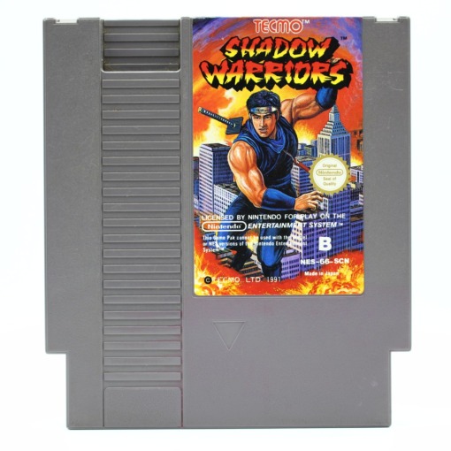 Shadow Warriors (Nintendo NES, PAL-B, SCN)