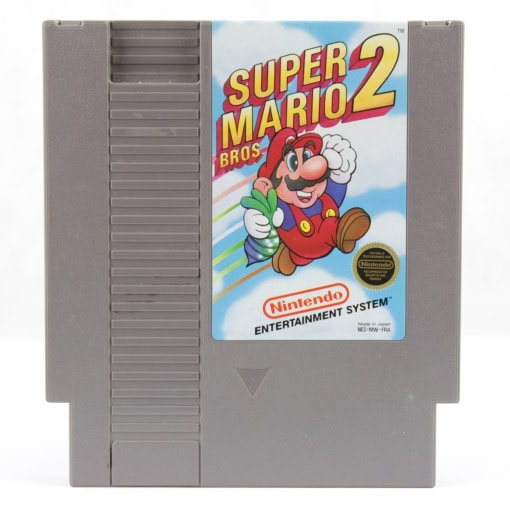 Super Mario Bros. 2 (Nintendo NES, PAL-B)