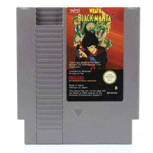 Wrath of the Black Manta (Nintendo NES, PAL-B, SCN)