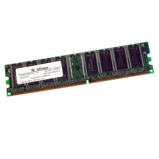 Infineon HYS64D32000GU-7-B 256MB DDR266 RAM PC2100U