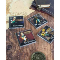 Tomb Raider PS1 Retro Coasters