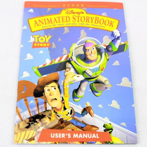 Disney's Animated Storybook: Toy Story (PC Big Box manual)