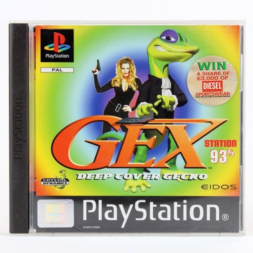 Gex: Deep Cover Gecko (PS1)