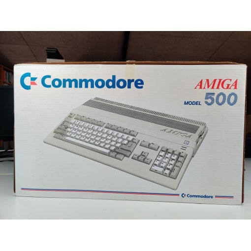 Amiga 500 med mus, kabler og kasse (Virkelig flot) - Image 2