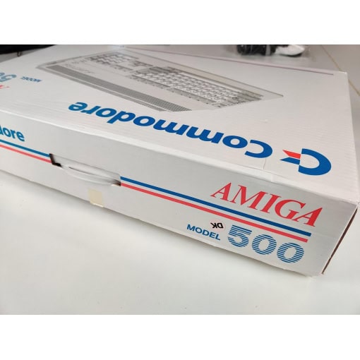 Amiga 500 med mus, kabler og kasse (Virkelig flot) - Image 3