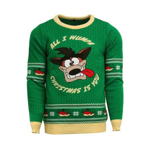 Crash Bandicoot Christmas Jumper