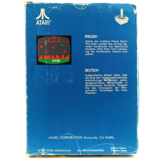 Defender (Atari 2600 - Boxed) - Image 2